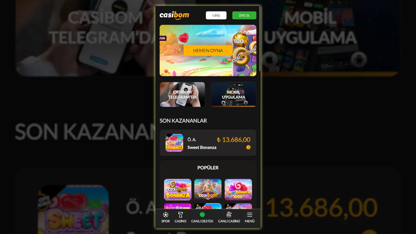 Casibom çevrimiçi casino Casibom